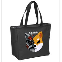 Shiba Army Zip Tote Bag