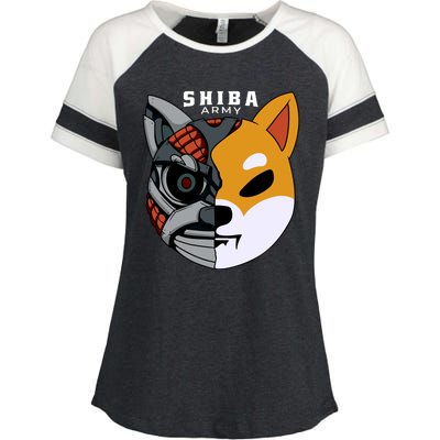 Shiba Army Enza Ladies Jersey Colorblock Tee