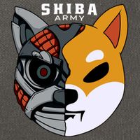 Shiba Army Cotton Canvas Backpack