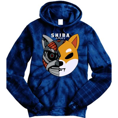 Shiba Army Tie Dye Hoodie