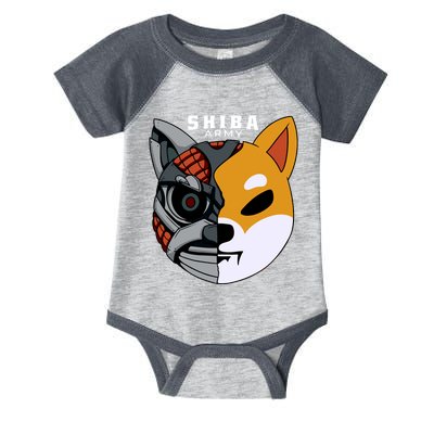 Shiba Army Infant Baby Jersey Bodysuit