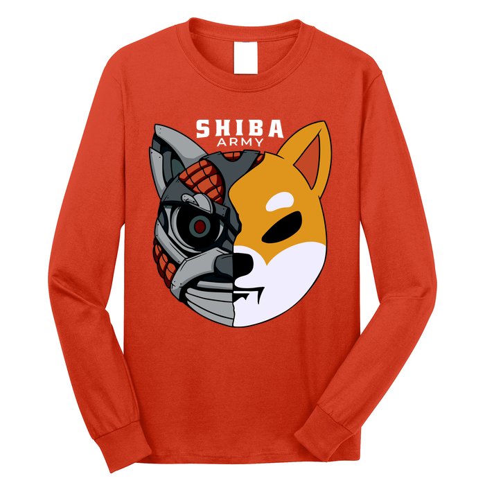Shiba Army Long Sleeve Shirt