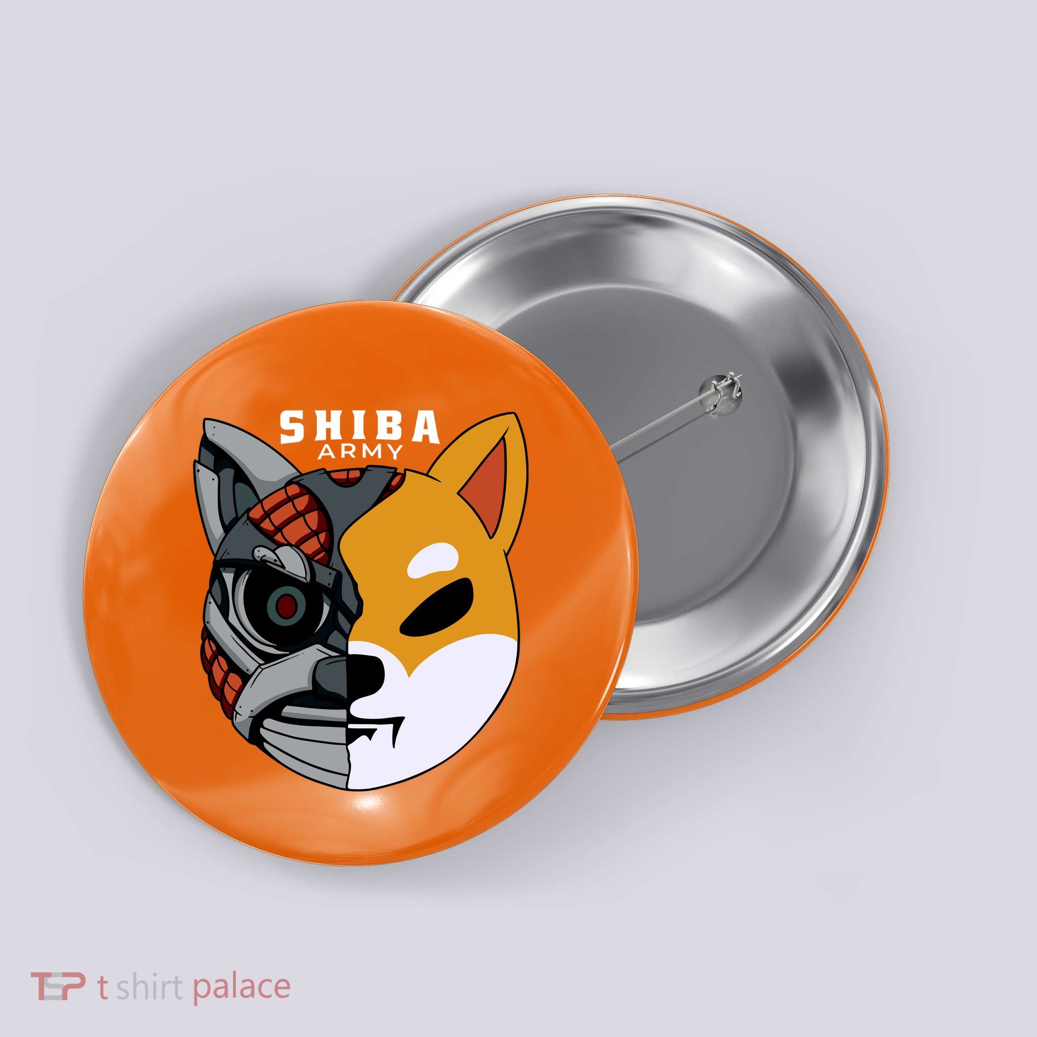 Shiba Army Button