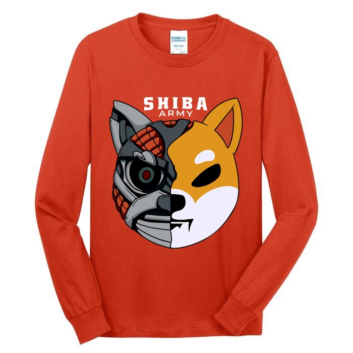 Shiba Army Tall Long Sleeve T-Shirt
