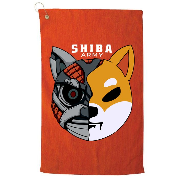 Shiba Army Golf Towel