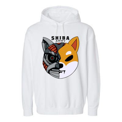 Shiba Army Garment-Dyed Fleece Hoodie