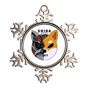 Shiba Army Metallic Star Ornament