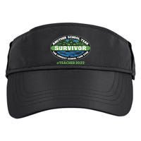 Survivor Another School Year The Longest School Year Ever #Teacher 2022 Adult Drive Performance Visor