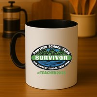 Survivor Another School Year The Longest School Year Ever #Teacher 2022 Mug