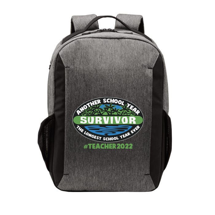 Survivor Another School Year The Longest School Year Ever #Teacher 2022 Vector Backpack
