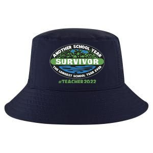 Survivor Another School Year The Longest School Year Ever #Teacher 2022 Cool Comfort Performance Bucket Hat