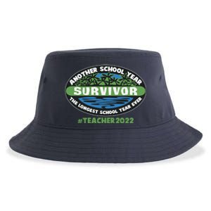 Survivor Another School Year The Longest School Year Ever #Teacher 2022 Sustainable Bucket Hat