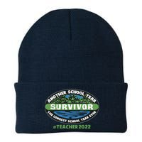 Survivor Another School Year The Longest School Year Ever #Teacher 2022 Knit Cap Winter Beanie