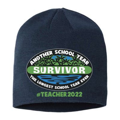 Survivor Another School Year The Longest School Year Ever #Teacher 2022 Sustainable Beanie