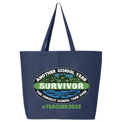 Survivor Another School Year The Longest School Year Ever #Teacher 2022 25L Jumbo Tote