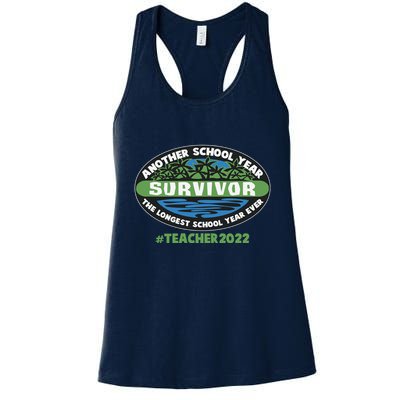 Survivor Another School Year The Longest School Year Ever #Teacher 2022 Womens Tank Top