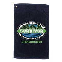 Survivor Another School Year The Longest School Year Ever #Teacher 2022 Golf Towel