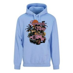 Summer Aesthetic Unisex Surf Hoodie