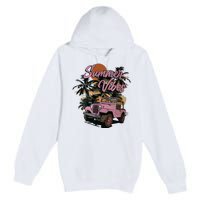 Summer Aesthetic Premium Pullover Hoodie