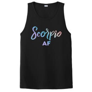 Scorpio Af / Scorpio Astrology Sign / Scorpio Birthday Month Great Gift PosiCharge Competitor Tank