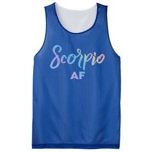 Scorpio Af / Scorpio Astrology Sign / Scorpio Birthday Month Great Gift Mesh Reversible Basketball Jersey Tank