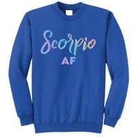 Scorpio Af / Scorpio Astrology Sign / Scorpio Birthday Month Great Gift Tall Sweatshirt