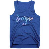 Scorpio Af / Scorpio Astrology Sign / Scorpio Birthday Month Great Gift Tank Top