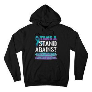 Stand Against Sexual Assault & Domestic Violence Awareness Hoodie