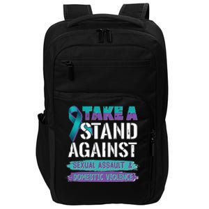 Stand Against Sexual Assault & Domestic Violence Awareness Impact Tech Backpack