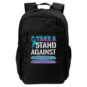 Stand Against Sexual Assault & Domestic Violence Awareness Daily Commute Backpack