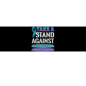 Stand Against Sexual Assault & Domestic Violence Awareness Bumper Sticker