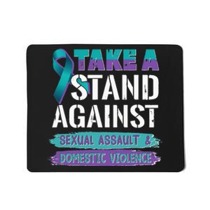 Stand Against Sexual Assault & Domestic Violence Awareness Mousepad