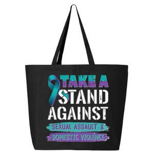 Stand Against Sexual Assault & Domestic Violence Awareness 25L Jumbo Tote