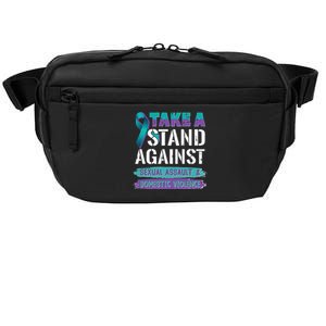 Stand Against Sexual Assault & Domestic Violence Awareness Crossbody Pack