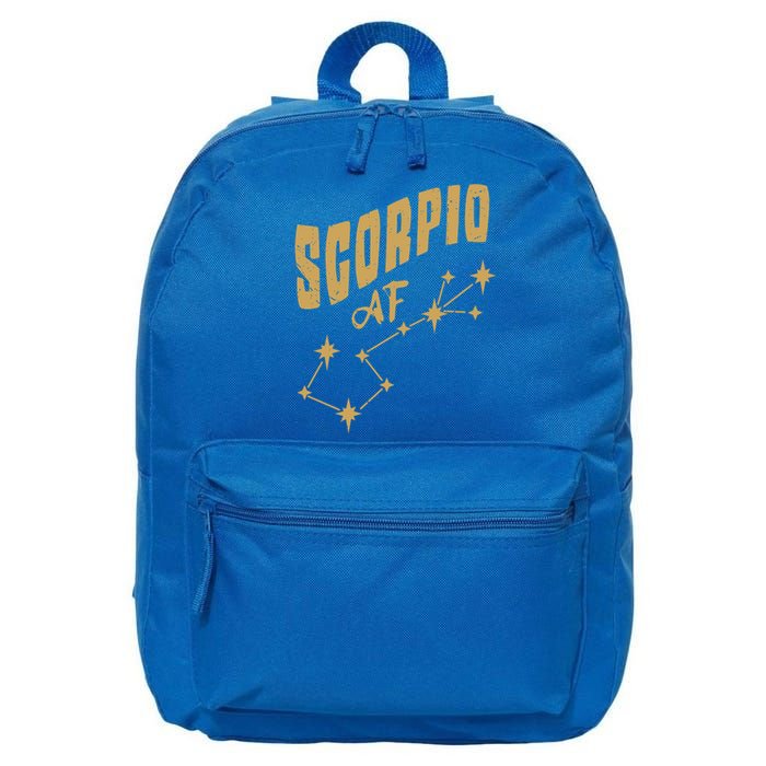 Scorpio Af / Scorpio Birthday Constellation And Horoscope Gift 16 in Basic Backpack