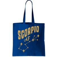 Scorpio Af / Scorpio Birthday Constellation And Horoscope Gift Tote Bag