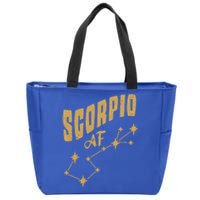 Scorpio Af / Scorpio Birthday Constellation And Horoscope Gift Zip Tote Bag