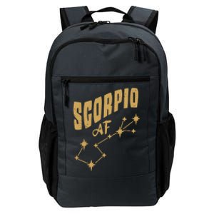 Scorpio Af / Scorpio Birthday Constellation And Horoscope Gift Daily Commute Backpack