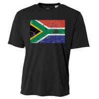 South Africa Stone Flag Cooling Performance Crew T-Shirt