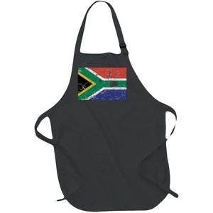 South Africa Stone Flag Full-Length Apron With Pockets