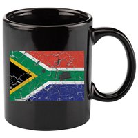 South Africa Stone Flag 11oz C Handle Ceramic Mug