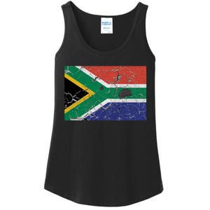 South Africa Stone Flag Ladies Essential Tank