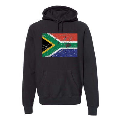 South Africa Stone Flag Premium Hoodie