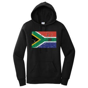 South Africa Stone Flag Women's Pullover Hoodie