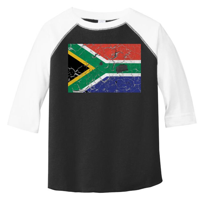 South Africa Stone Flag Toddler Fine Jersey T-Shirt
