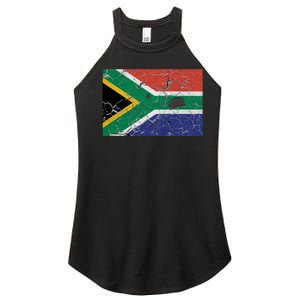 South Africa Stone Flag Women's Perfect Tri Rocker Tank