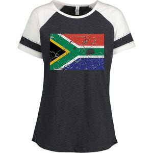 South Africa Stone Flag Enza Ladies Jersey Colorblock Tee