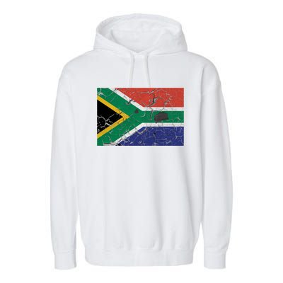 South Africa Stone Flag Garment-Dyed Fleece Hoodie