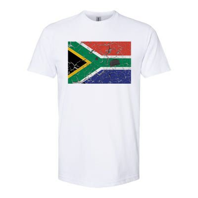 South Africa Stone Flag Softstyle® CVC T-Shirt