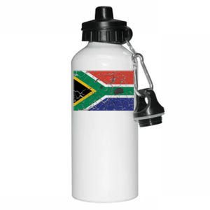 South Africa Stone Flag Aluminum Water Bottle